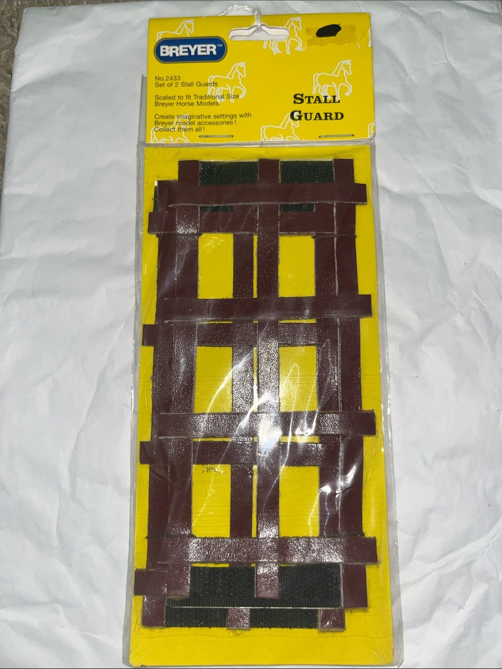 Breyer Leather Equestrian Stall Guard